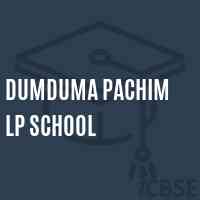 Dumduma Pachim Lp School Logo
