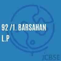 92 /1. Barsahan L.P Primary School Logo