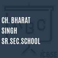 Ch. Bharat Singh Sr.Sec.School Logo