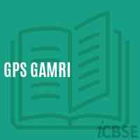 Gps Gamri Primary School Logo