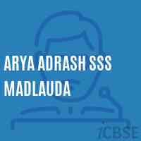 Arya Adrash Sss Madlauda Senior Secondary School Logo