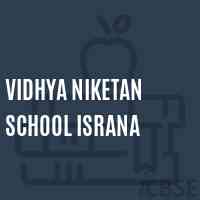 Vidhya Niketan School Israna Logo