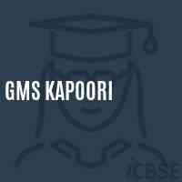 Gms Kapoori Middle School Logo