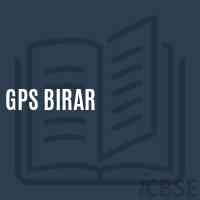 Gps Birar Primary School Logo