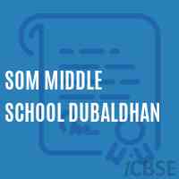 Som Middle School Dubaldhan Logo