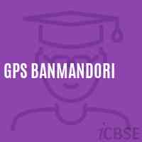 Gps Banmandori Primary School Logo