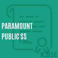Paramount Public Ss Secondary School Logo
