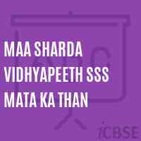 Maa Sharda Vidhyapeeth Sss Mata Ka Than Senior Secondary School Logo