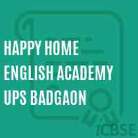 Happy Home English Academy Ups Badgaon Middle School Logo