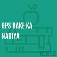 Gps Bake Ka Nadiya Primary School Logo