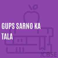 Gups Sarno Ka Tala Middle School Logo