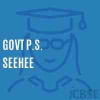 Govt P.S. Seehee Primary School Logo