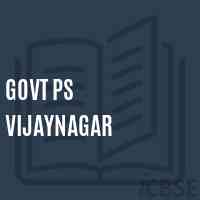 Govt Ps Vijaynagar Primary School Logo