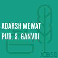 Adarsh Mewat Pub. S. Ganvdi Middle School Logo