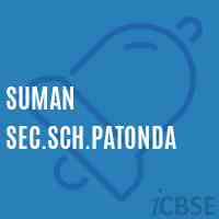 Suman Sec.Sch.Patonda Secondary School Logo