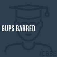 Gups Barred Middle School Logo