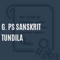 G. Ps Sanskrit Tundila Primary School Logo