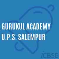Gurukul Academy U.P.S. Salempur Middle School Logo