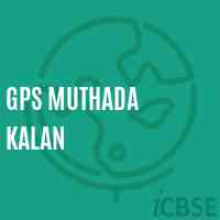 Gps Muthada Kalan Primary School Logo