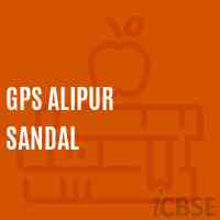 Gps Alipur Sandal Primary School Logo