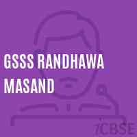 Gsss Randhawa Masand High School Logo