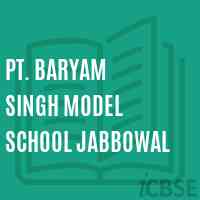 Pt. Baryam Singh Model School Jabbowal Logo