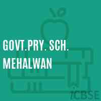 Govt.Pry. Sch. Mehalwan Primary School Logo