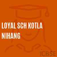 Loyal Sch Kotla Nihang Primary School Logo
