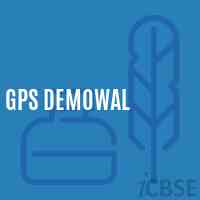 Gps Demowal Primary School Logo