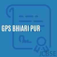 Gps Bhiari Pur Primary School Logo