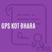 Gps Kot Bhara Primary School Logo