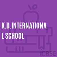 K.D.International School Logo