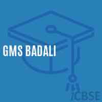 Gms Badali Middle School Logo