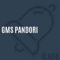 Gms Pandori Middle School Logo