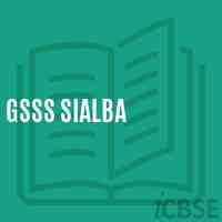 Gsss Sialba High School Logo