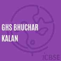 Ghs Bhuchar Kalan Secondary School Logo