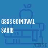 Gsss Goindwal Sahib High School Logo