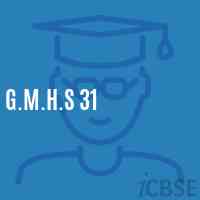G.M.H.S 31 Secondary School Logo