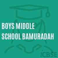 Boys Middle School Bamuradah Logo