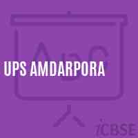 Ups Amdarpora Middle School Logo