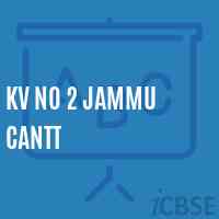 Kv No 2 Jammu Cantt Senior Secondary School Logo