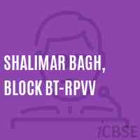 Shalimar Bagh, Block BT-RPVV High School Logo