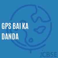 Gps Bai Ka Danda Primary School Logo