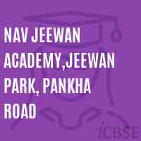 Nav Jeewan Academy,Jeewan Park, Pankha Road Primary School Logo