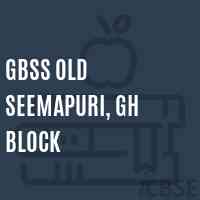 Gbss Old Seemapuri, Gh Block Secondary School Logo