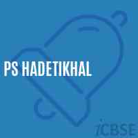 Ps Hadetikhal Primary School Logo