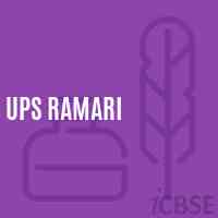 Ups Ramari Middle School Logo