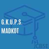 G.K.U.P.S. Madkot Middle School Logo