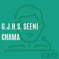 G.J.H.S. Seeni Chama Middle School Logo