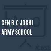 Gen B.C Joshi Army School Logo